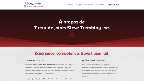 TIREUR DE JOINTS STEVE TREMBLAY INC