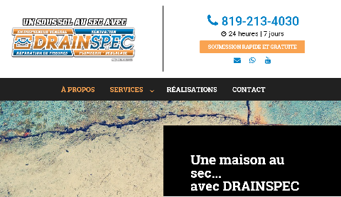 ENTREPRISES DRAIN SPEC INC 