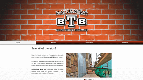 MAÇONNERIE BTB INC 