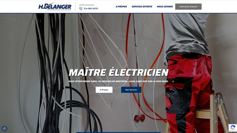 H.BÉLANGER ENTREPRENEUR ÉLECTRICIEN
