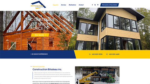 CONSTRUCTION BILODEAU INC 