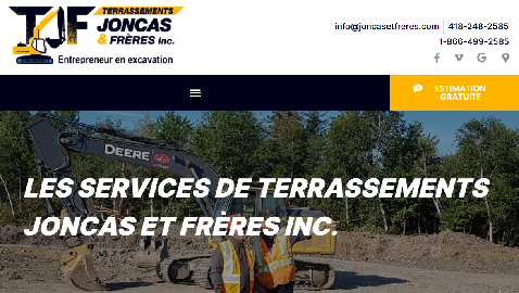 TERRASSEMENTS JONCAS & FRÈRES INC