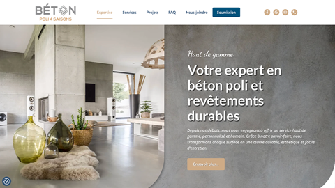BÉTON POLI 4 SAISONS 